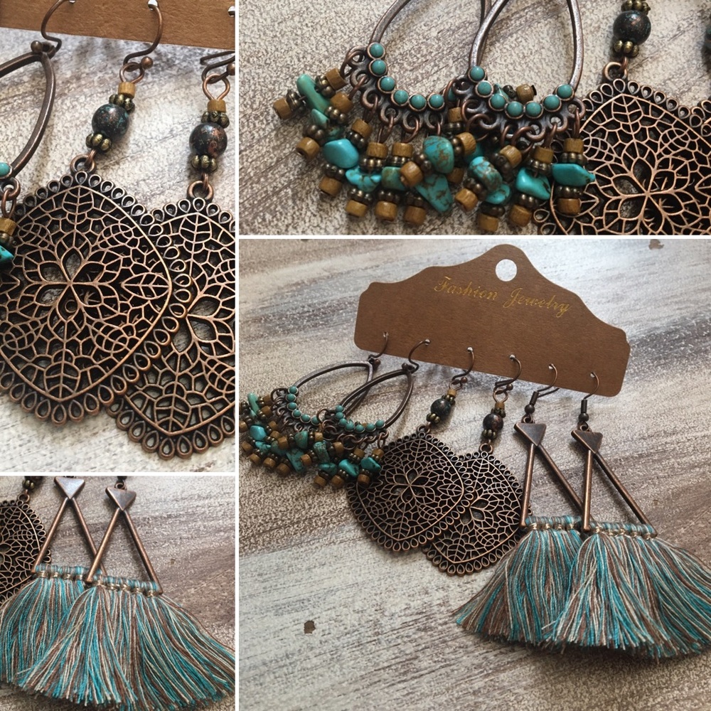*Nickel Free* Earrings Set